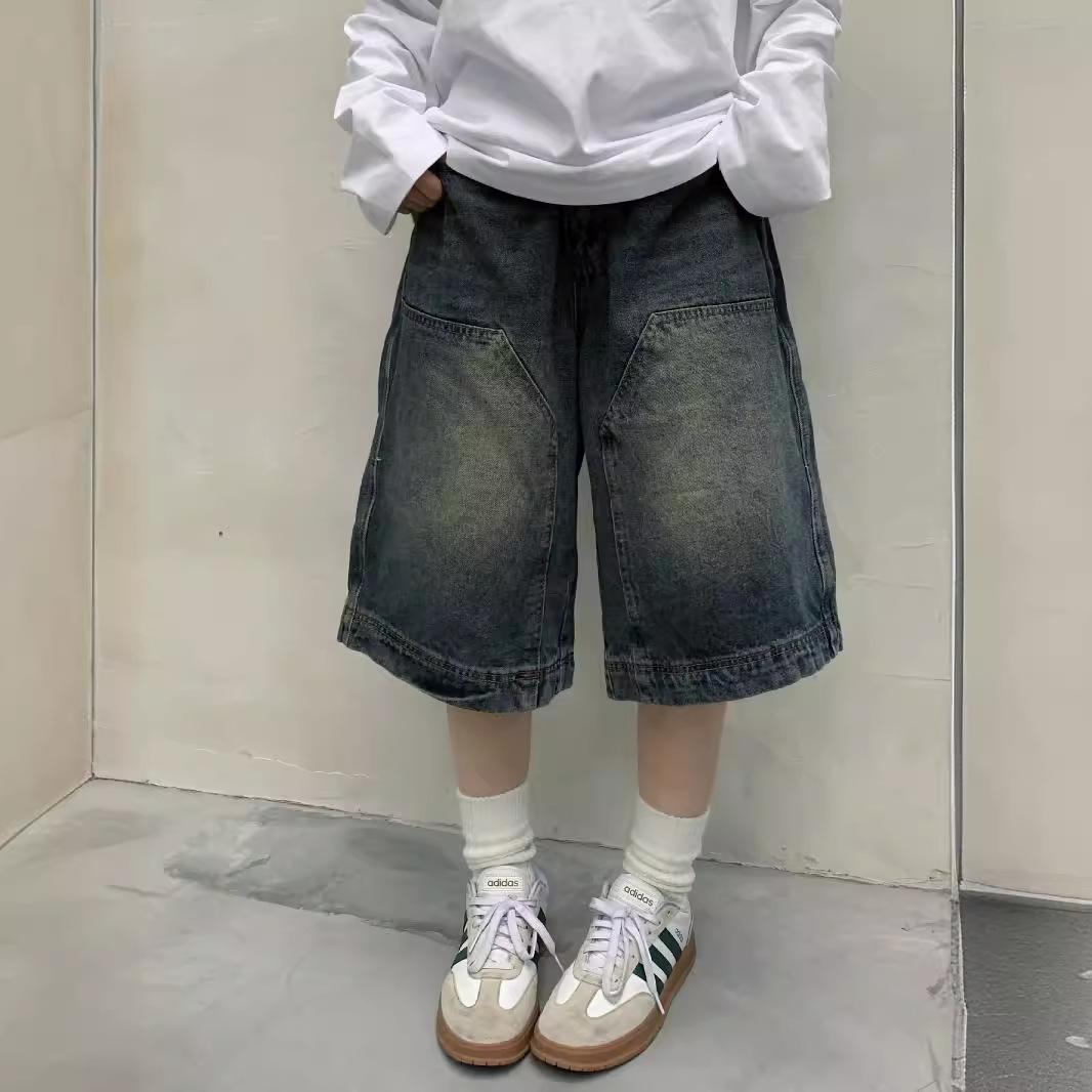 Street Fashion Jeans Men - Women Y2K Vintage Baggy Jean Shorts