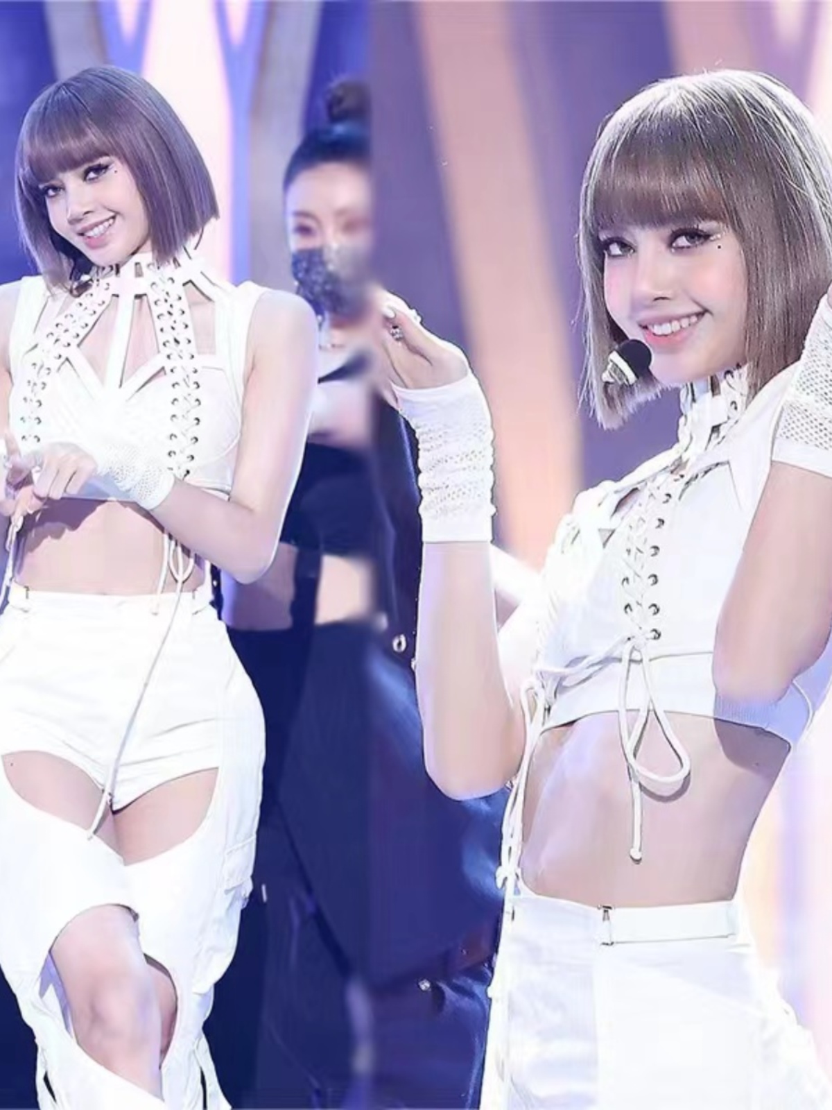 Street Fashion Korean - New Female Group Dance Costume Jazz