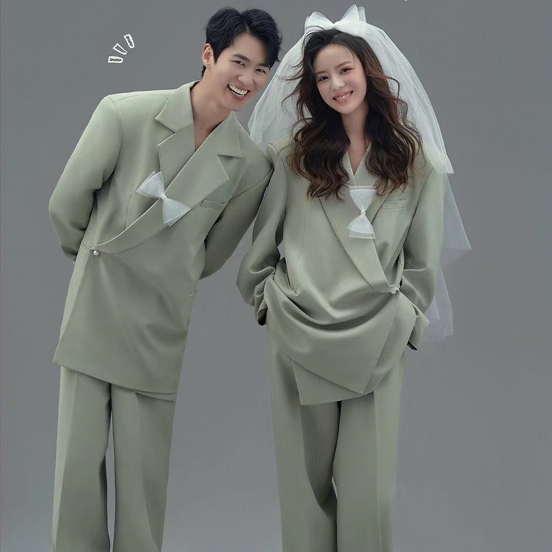 Street Fashion Magazines - 2023 New Fashion Couple Photography Suit