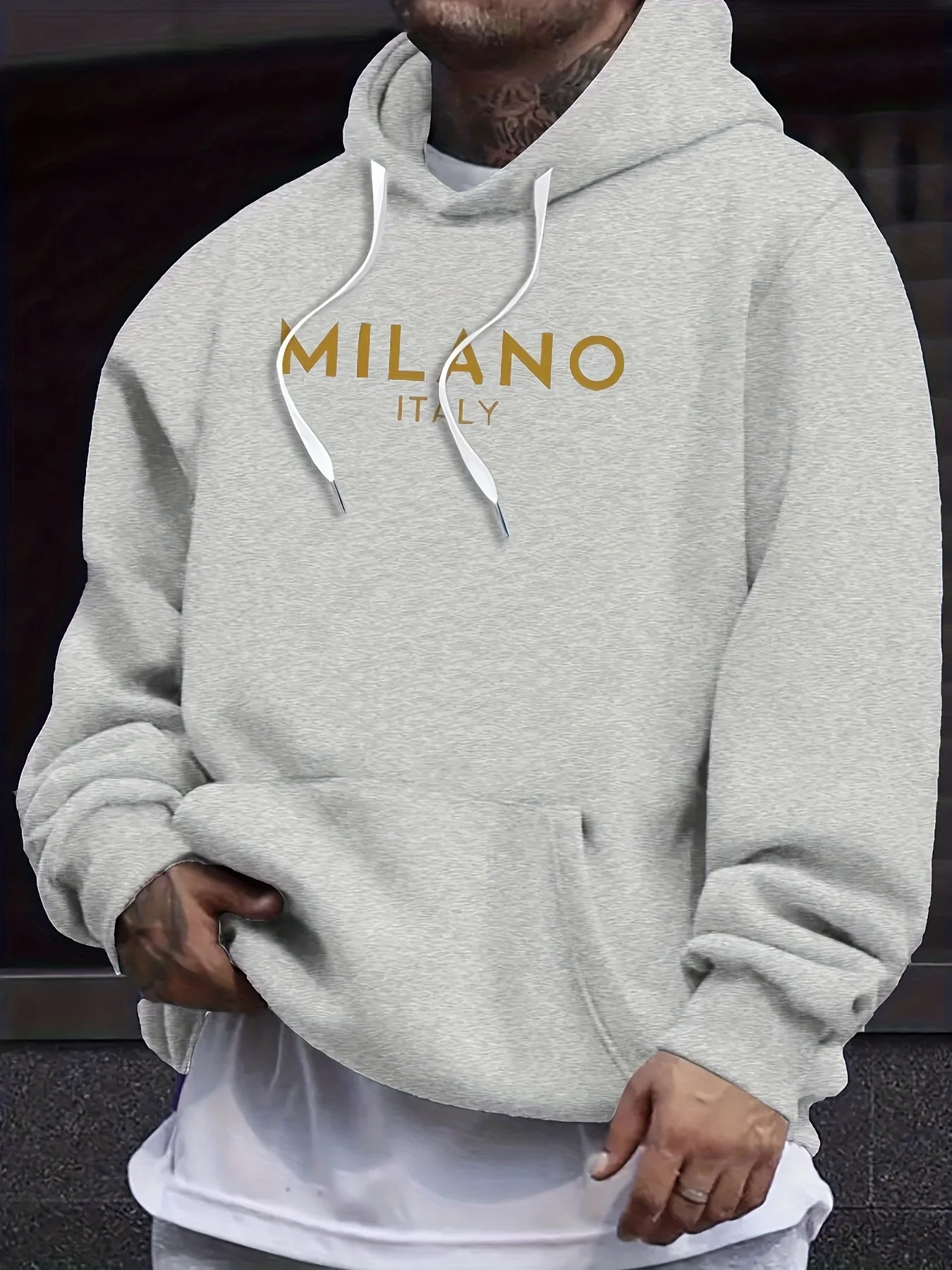 Autumn and winter hooded sweat - đánh giá và giá Street Fashion Milano