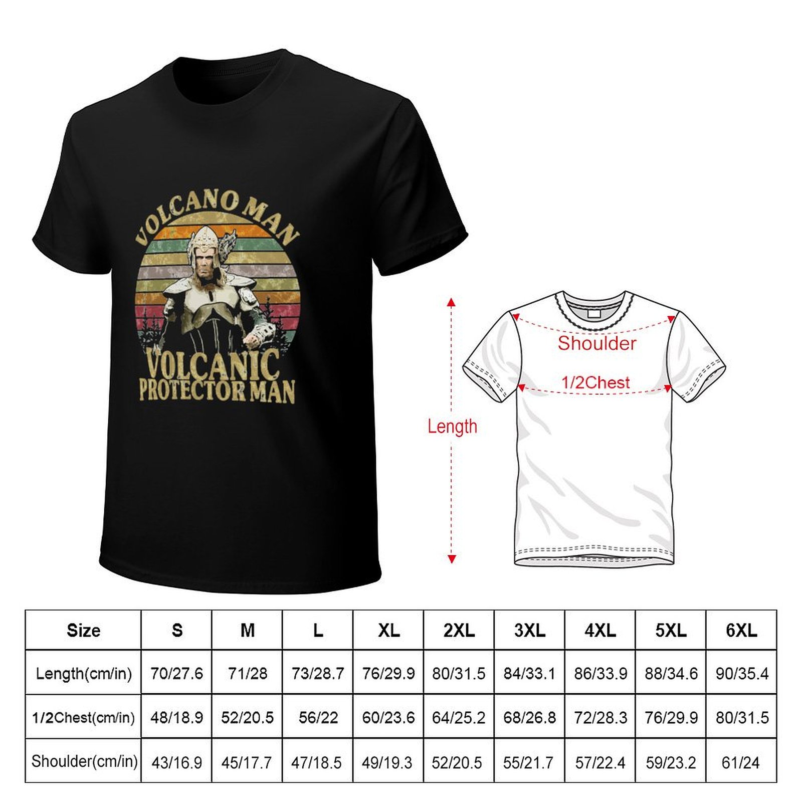 Volcano Man Essential T-Shirt  - đánh giá và giá Street Fashion Essentials