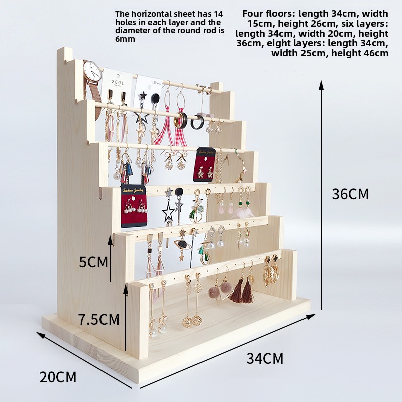  Wood Earring Display Stand De - đánh giá và giá Street Fashion Vendors
