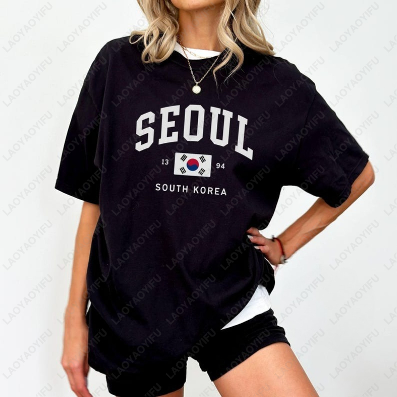 Seoul South Korean Flag Unisex - đánh giá và giá Street Fashion Seoul