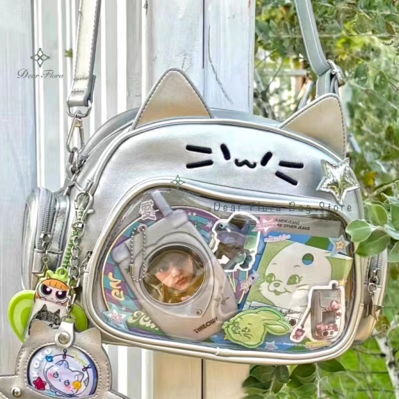 New Y2K Korean Kawaii Cat Ita  - đánh giá và giá Street Fashion Korean