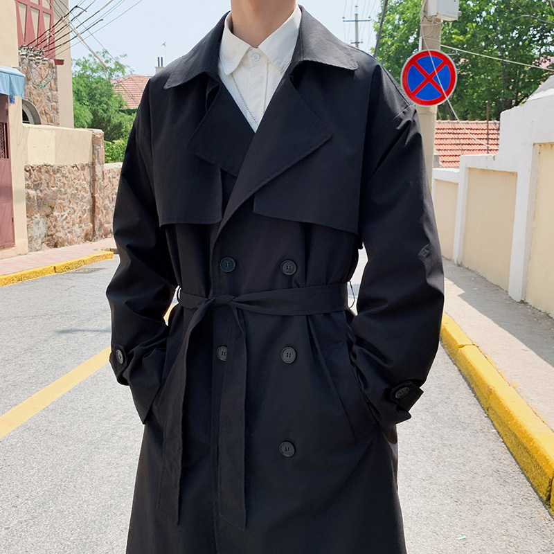 Korean style Spring Trench Coa - đánh giá và giá Street Fashion Korea