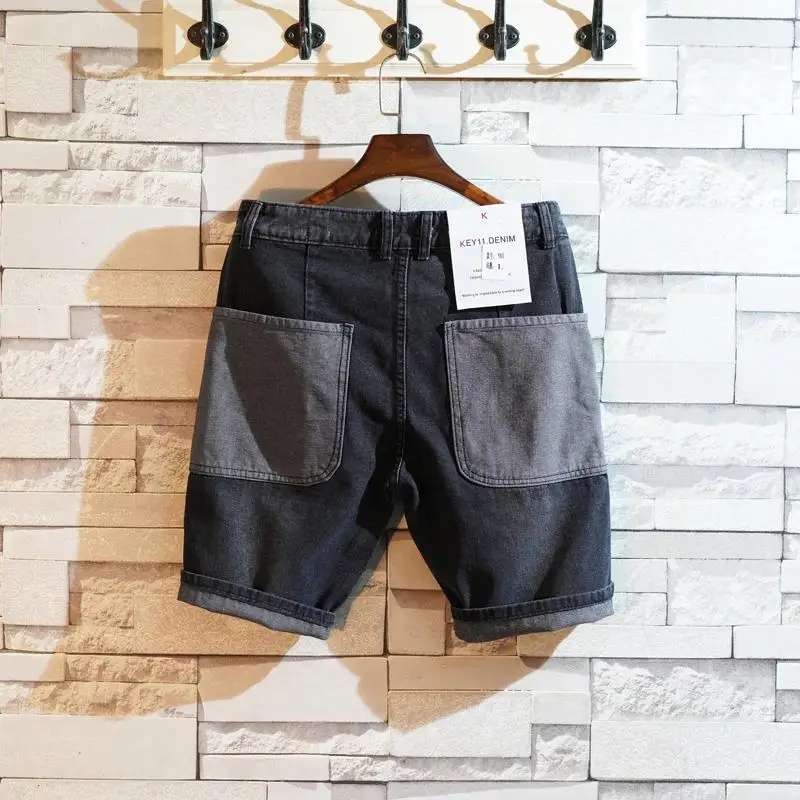 Loose Straight Short Jeans Pan - đánh giá và giá Street Fashion Jeans Men
