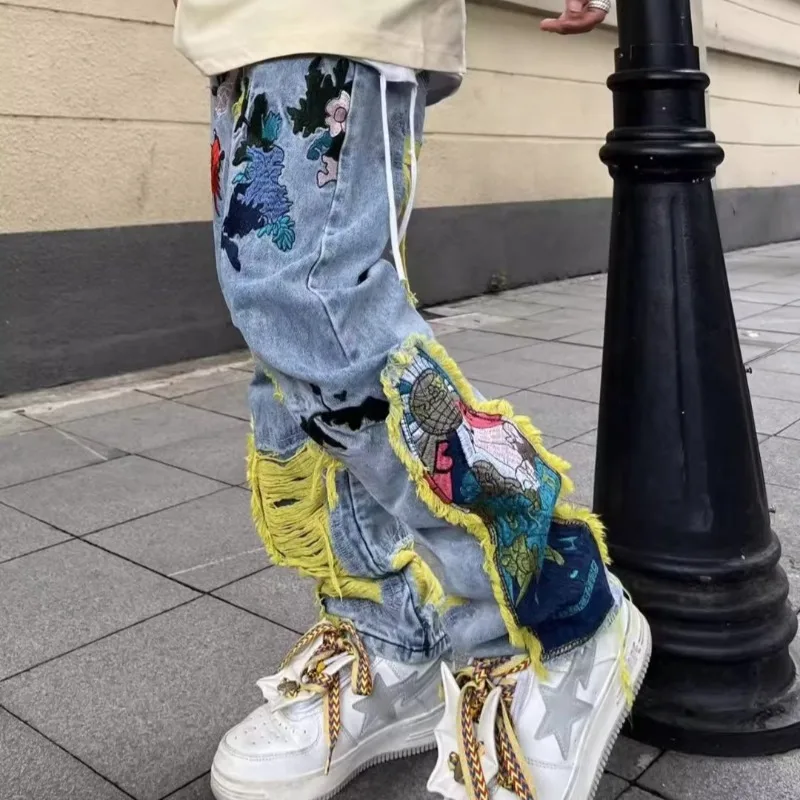 American Vintage Hip-hop Embro - đánh giá và giá Street Fashion Jeans Men