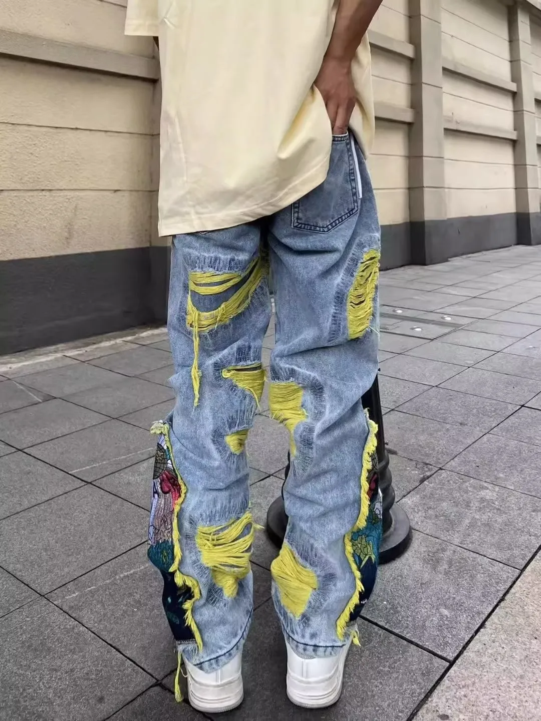 American Vintage Hip-hop Embro - đánh giá và giá Street Fashion Jeans Men