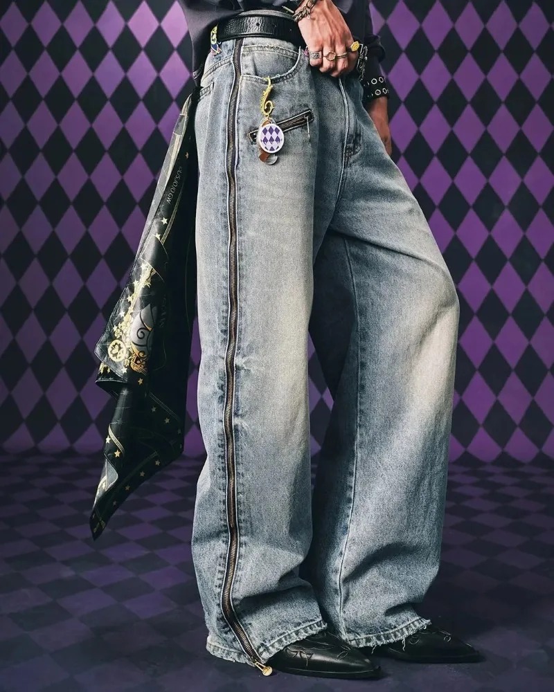Y2K Streetwear Men Hip Hop Har - đánh giá và giá Street Fashion Jeans Men