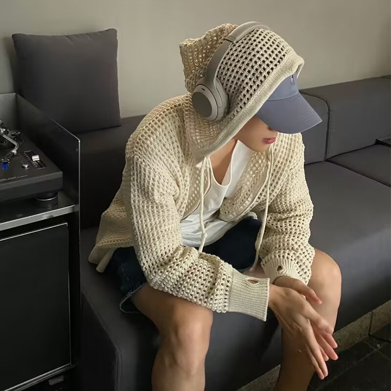 2026 Men's Casual Hollow Coats - đánh giá và giá Street Fashion Korea