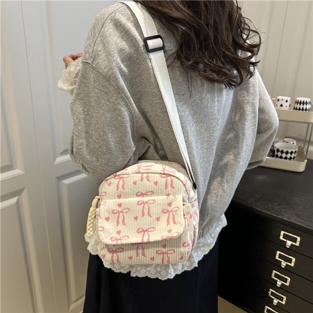 Women's Corduroy Small Shoulde - đánh giá và giá Street Fashion Korean