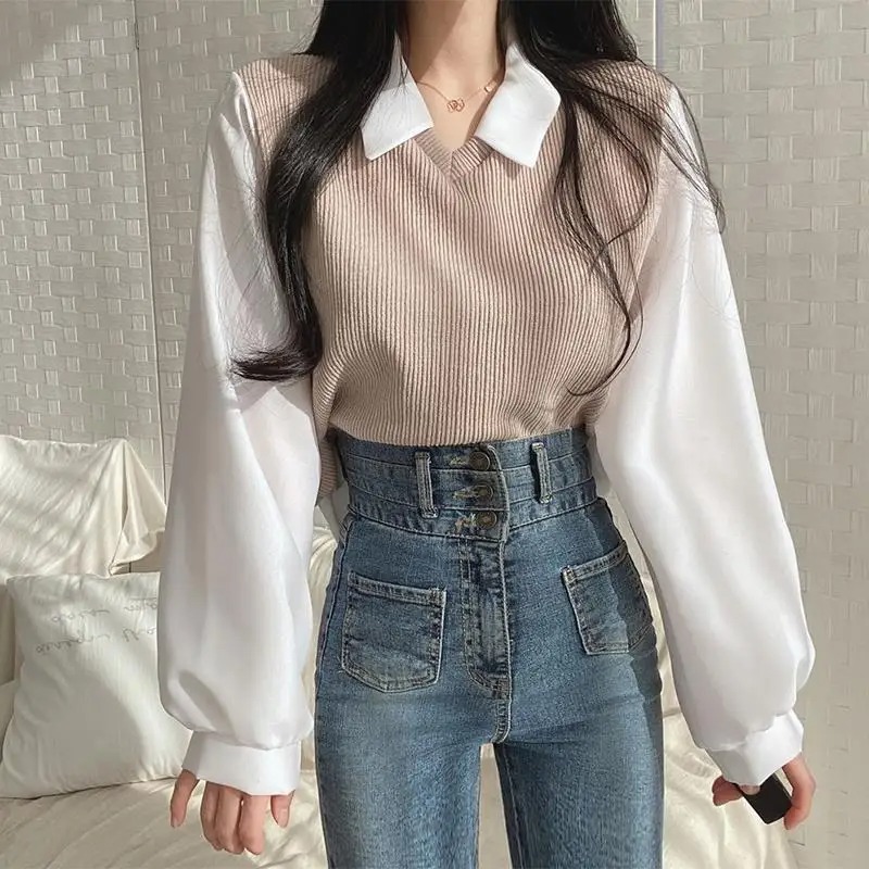 Summer Blouse Women Korean Sty - đánh giá và giá Street Fashion Korea