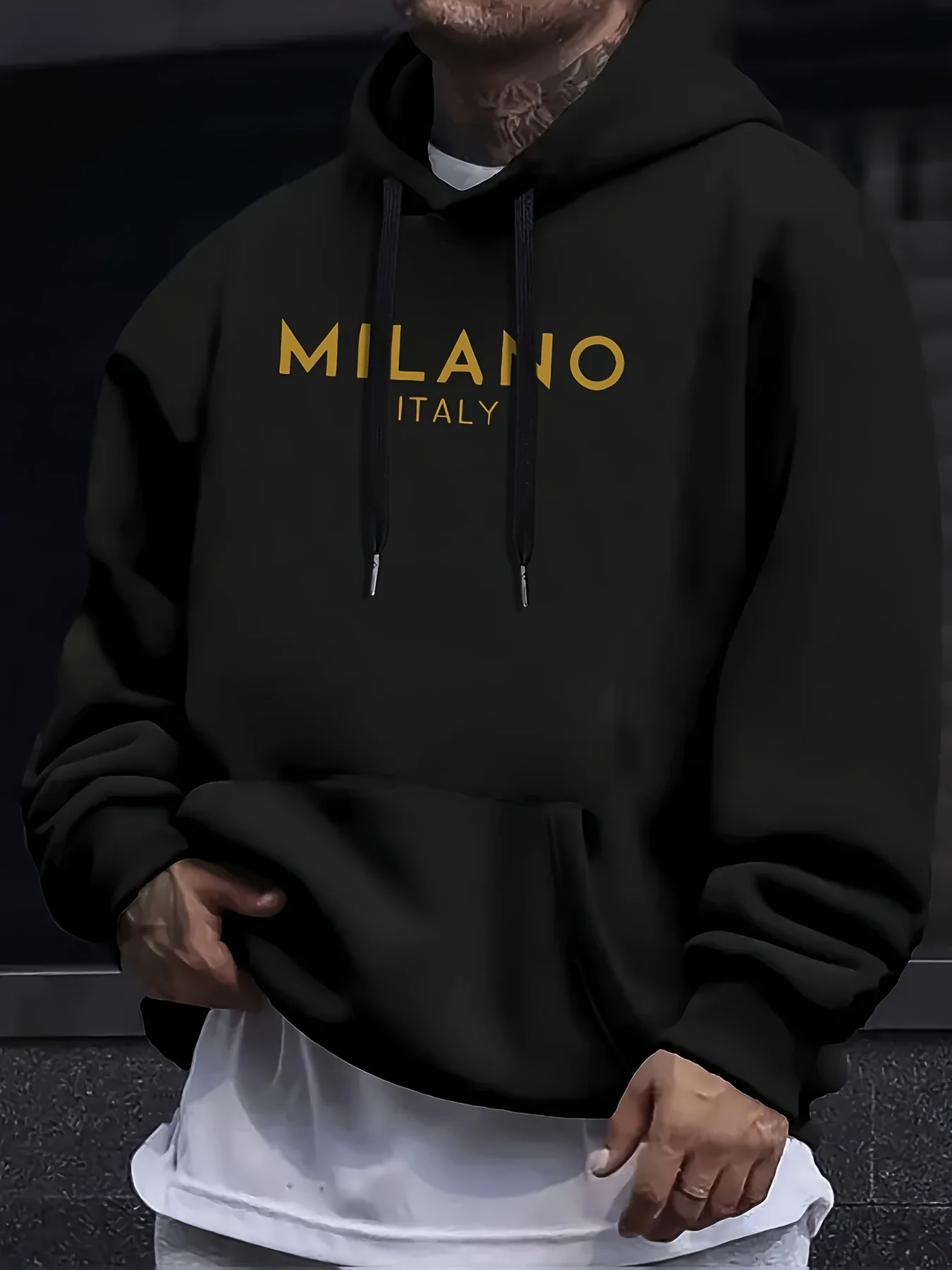 Autumn and winter hooded sweat - đánh giá và giá Street Fashion Milano
