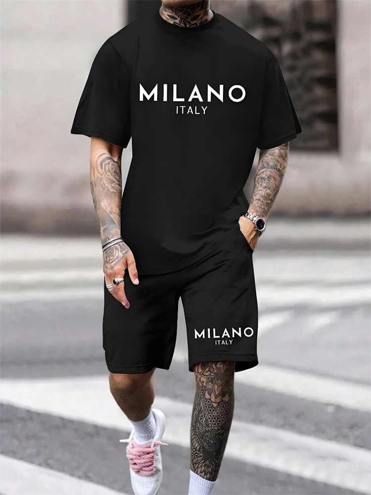 Two-piece Milano Print Men's S - đánh giá và giá Street Fashion Milano