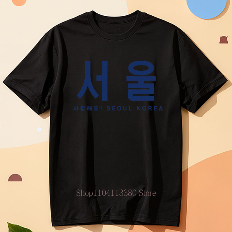 Seoul Korea Graphic Print T-sh - đánh giá và giá Street Fashion Seoul