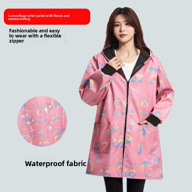 plus Size Raincoat Jacket Thic - đánh giá và giá Street Fashion Vendors