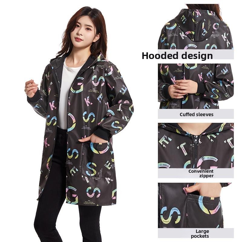 plus Size Raincoat Jacket Thic - đánh giá và giá Street Fashion Vendors