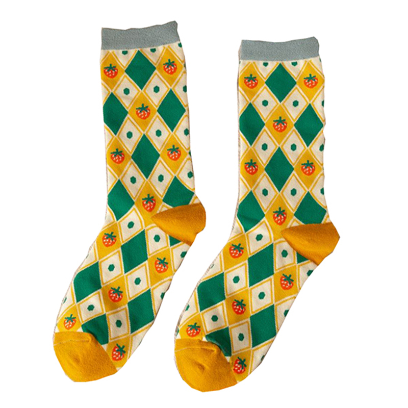 5 Pair Print Cute Long Winter  - đánh giá và giá Street Fashion Korea